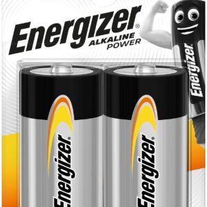 Energizer Power Αλκαλική D (2τμχ)