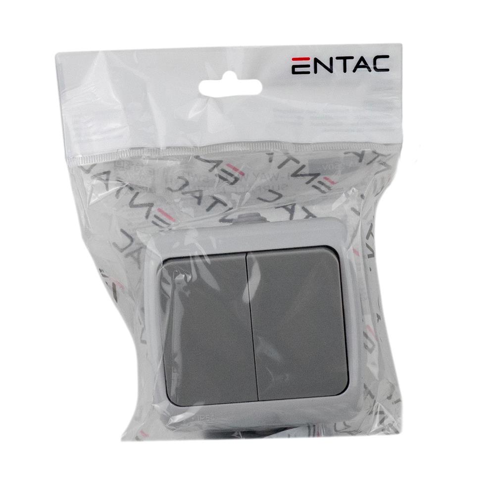 Entac 105 Stephan surface mounted wall switch serial switch IP54 Entac 105 Stephan surface mounted wall switch serial switch IP54 - Image 3