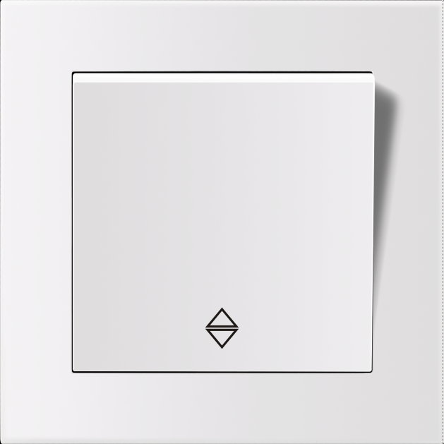 Entac 106 Arnold Recessed alternative wall switch White Entac 106 Arnold Recessed alternative wall switch White