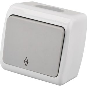 Entac 106 Stephan surface mounted alternative wall switch IP54