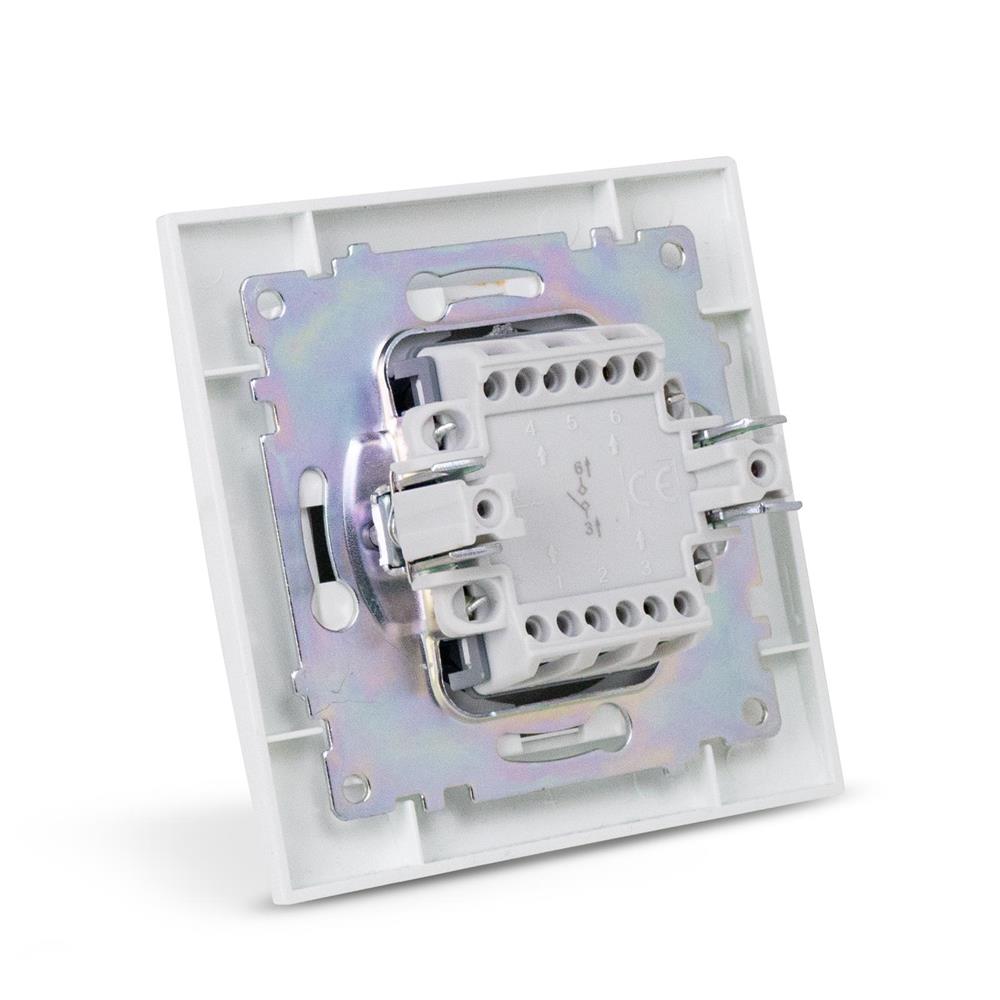 Entac Arnold Recessed doorbell switch White Entac Arnold Recessed doorbell switch White - Image 2