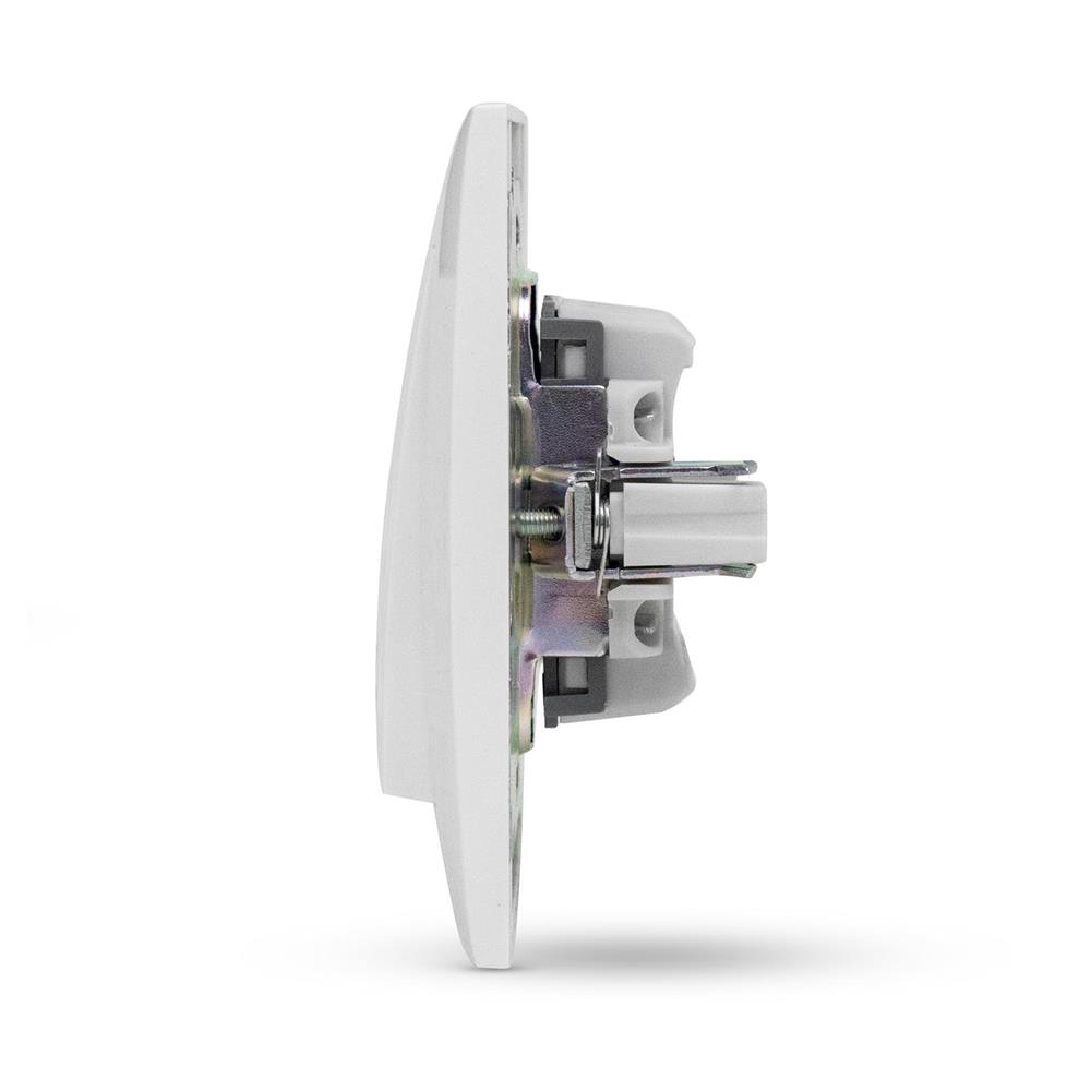 Entac Arnold Recessed doorbell switch White Entac Arnold Recessed doorbell switch White - Image 3
