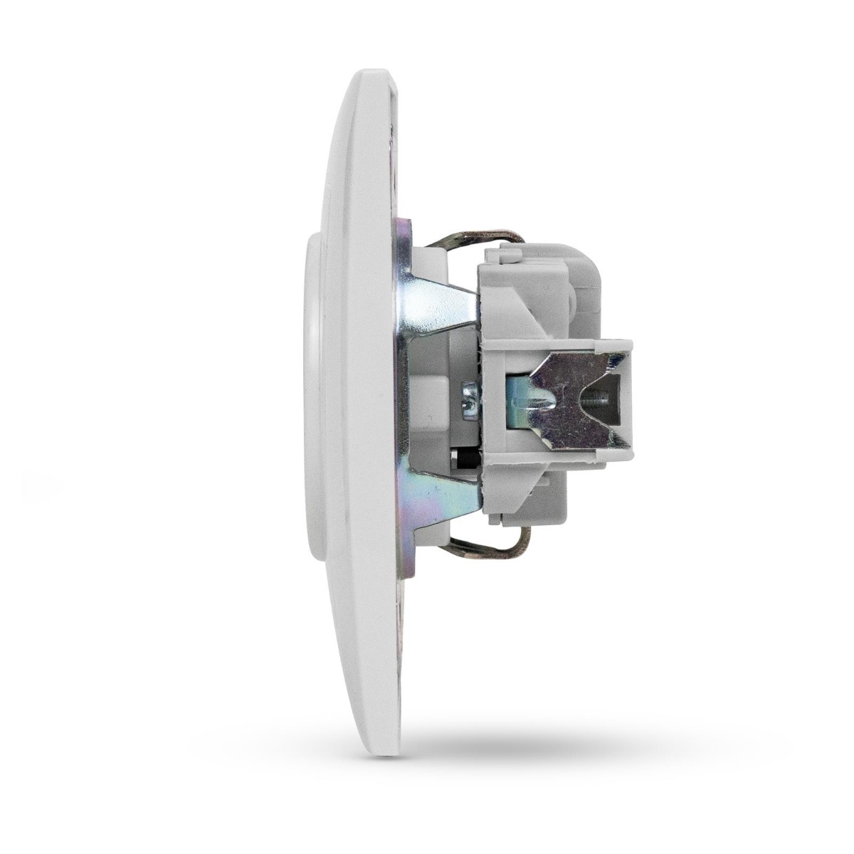 Entac Arnold Recessed wall socket earthed White Entac Arnold Recessed wall socket earthed White - Image 3