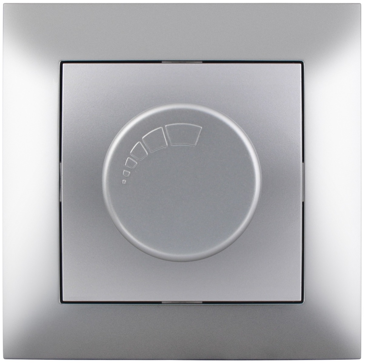 Entac Arnold Recessed wall switch dimmer max.200W Silver Entac Arnold Recessed wall switch dimmer max.200W Silver