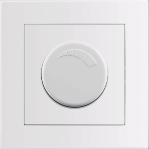 Entac Arnold Recessed wall switch dimmer max.200W White