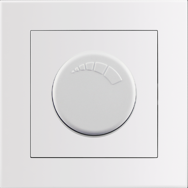 Entac Arnold Recessed wall switch dimmer max.200W White Entac Arnold Recessed wall switch dimmer max.200W White