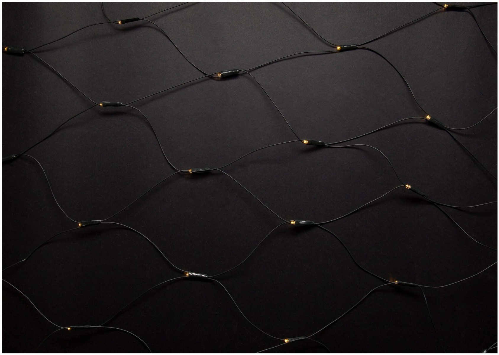 Entac Christmas Lights IP44 Net 160 LED 2m x 1,5m WW 5m WW