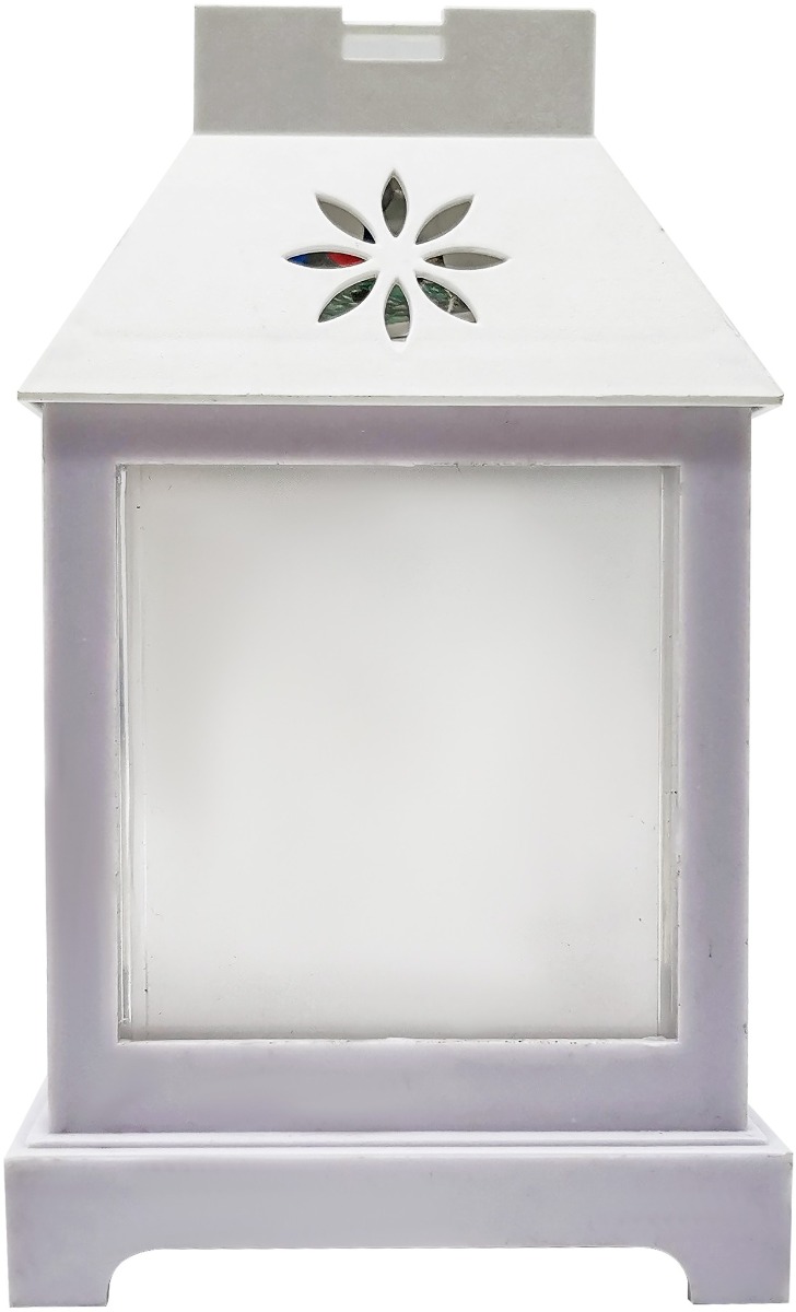 Entac LED Mini Χάλκινο Φανάρι Λευκό 12cm Entac LED Mini Χάλκινο Φανάρι Λευκό 12cm - Image 3