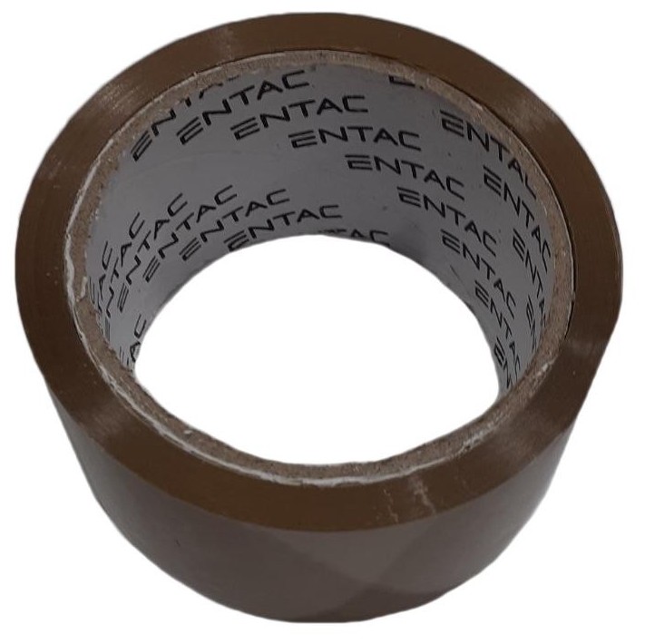 Entac Packing Tape 0.045x50mm Brown 50m Entac Packing Tape 0.045x50mm Brown 50m - Image 2