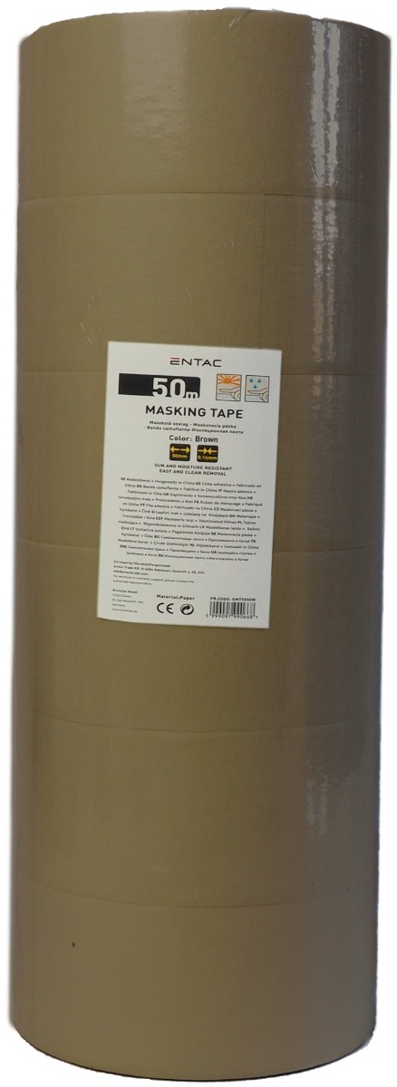 Entac Packing Tape 0.045x50mm Brown 50m Entac Packing Tape 0.045x50mm Brown 50m - Image 3