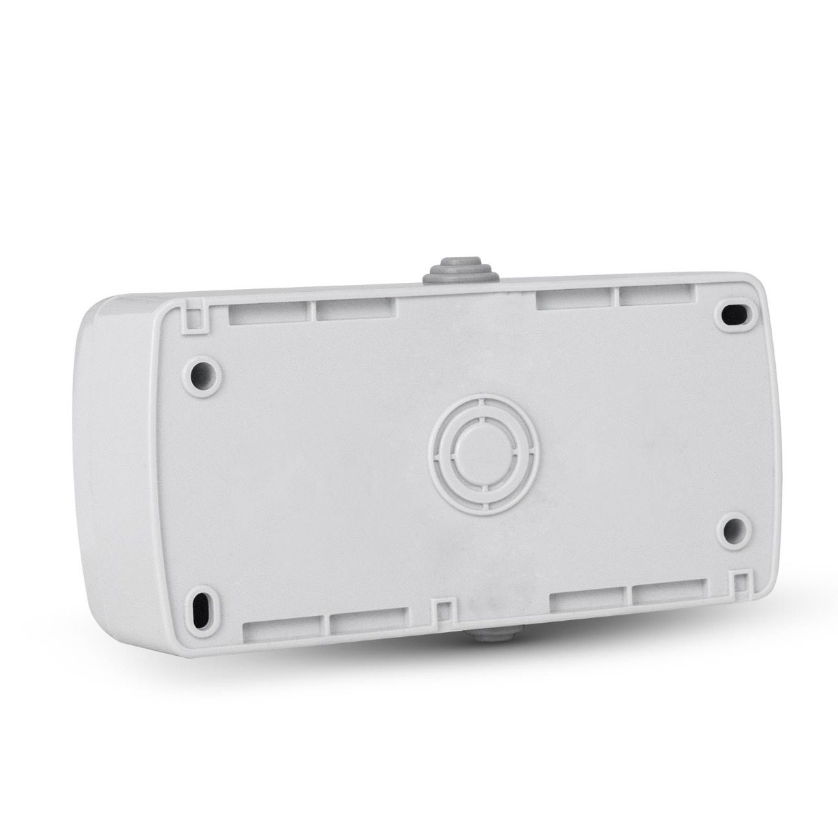 Entac Stephan surface mounted wall socket earthed 2x IP54 Entac Stephan surface mounted wall socket earthed 2x IP54 - Image 2
