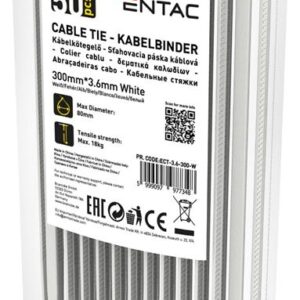 Entac Δεματικά 3.6mmx300mm Λευκά