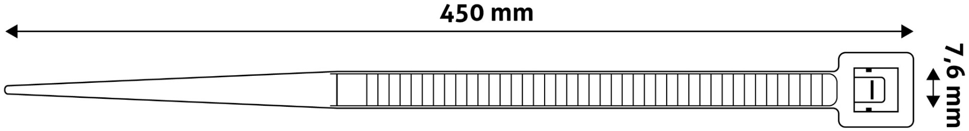 Entac Δεματικά 7.6mmx450mm Λευκά Entac Δεματικά 7.6mmx450mm Λευκά - Image 3