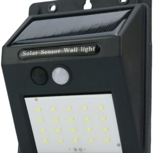 Entac Ηλιακός Προβολέας Τοίχου 1.2W SMD 3 modes Φωτοκύτταρο