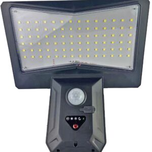 Entac Ηλιακός Προβολέας Τοίχου 4W SMD Φωτοκύτταρο