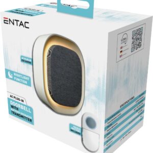 Entac Κουδούνι AC Plug-in με Φως Νυκτός