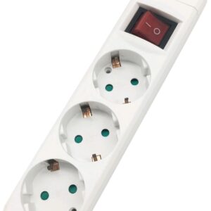 Entac Πολύπριζο 3 Θέσεων Με Διακόπτη Χωρίς Καλώδιο