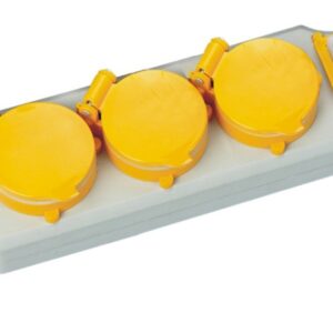 Entac Πολύπριζο 3 Θέσεων με Διακόπτη IP44 3G1.5 1.5m