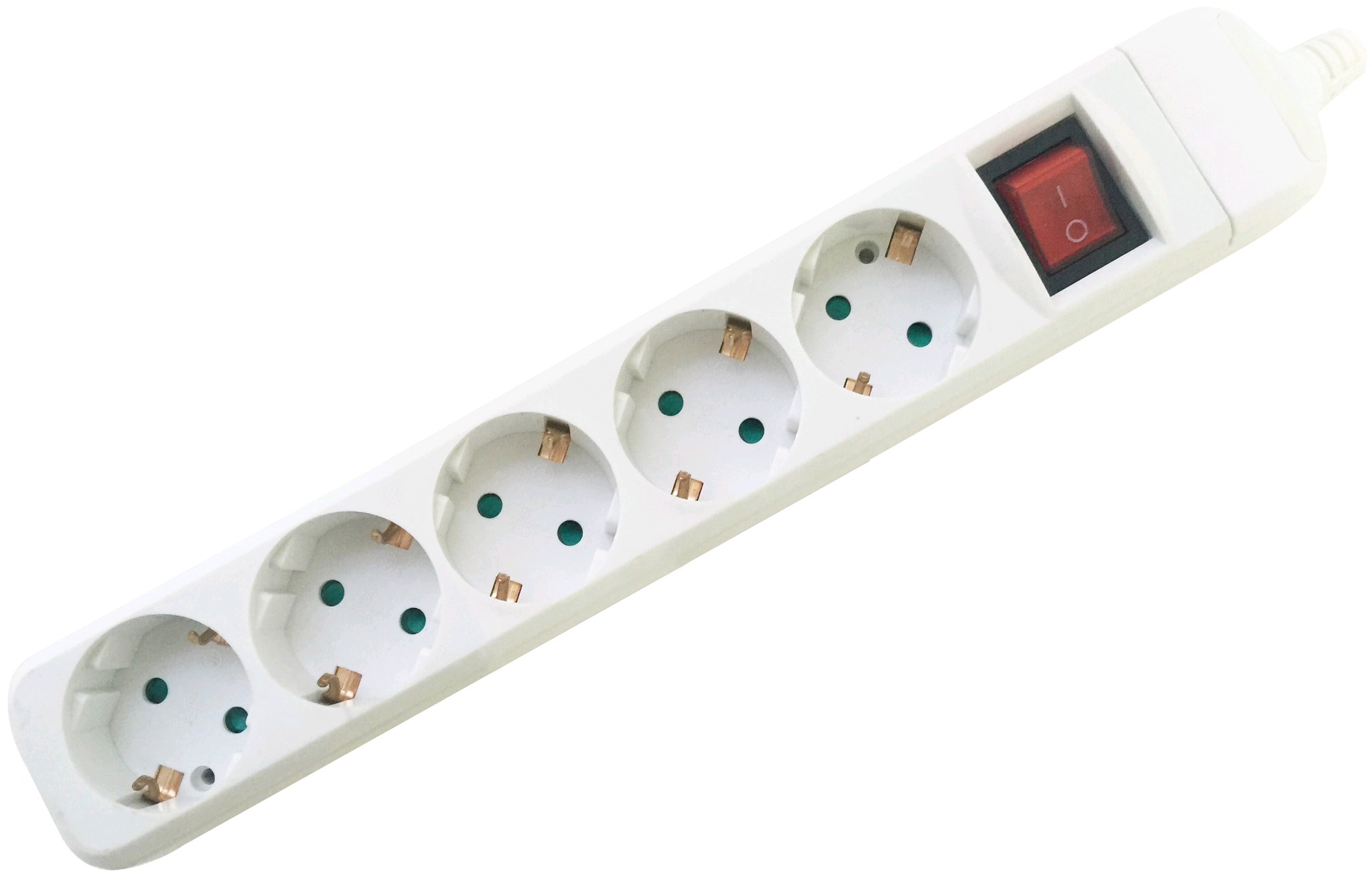 Entac Πολύπριζο 5 Θέσεων Με Διακόπτη Χωρίς Καλώδιο Entac Πολύπριζο 5 Θέσεων Με Διακόπτη Χωρίς Καλώδιο