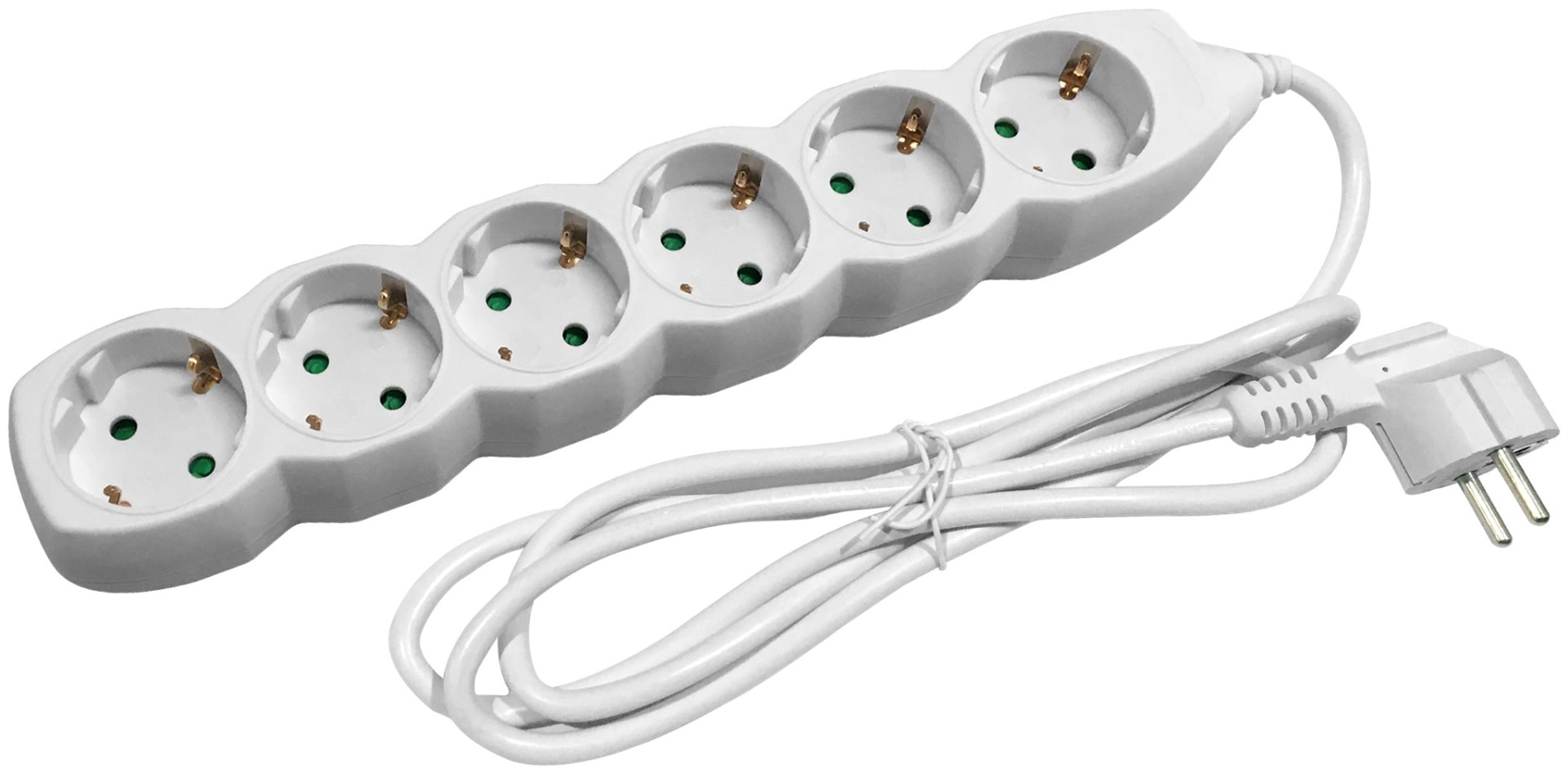 Entac Πολύπριζο 6 Θέσεων 3G1.5 3m Entac Πολύπριζο 6 Θέσεων 3G1.5 3m