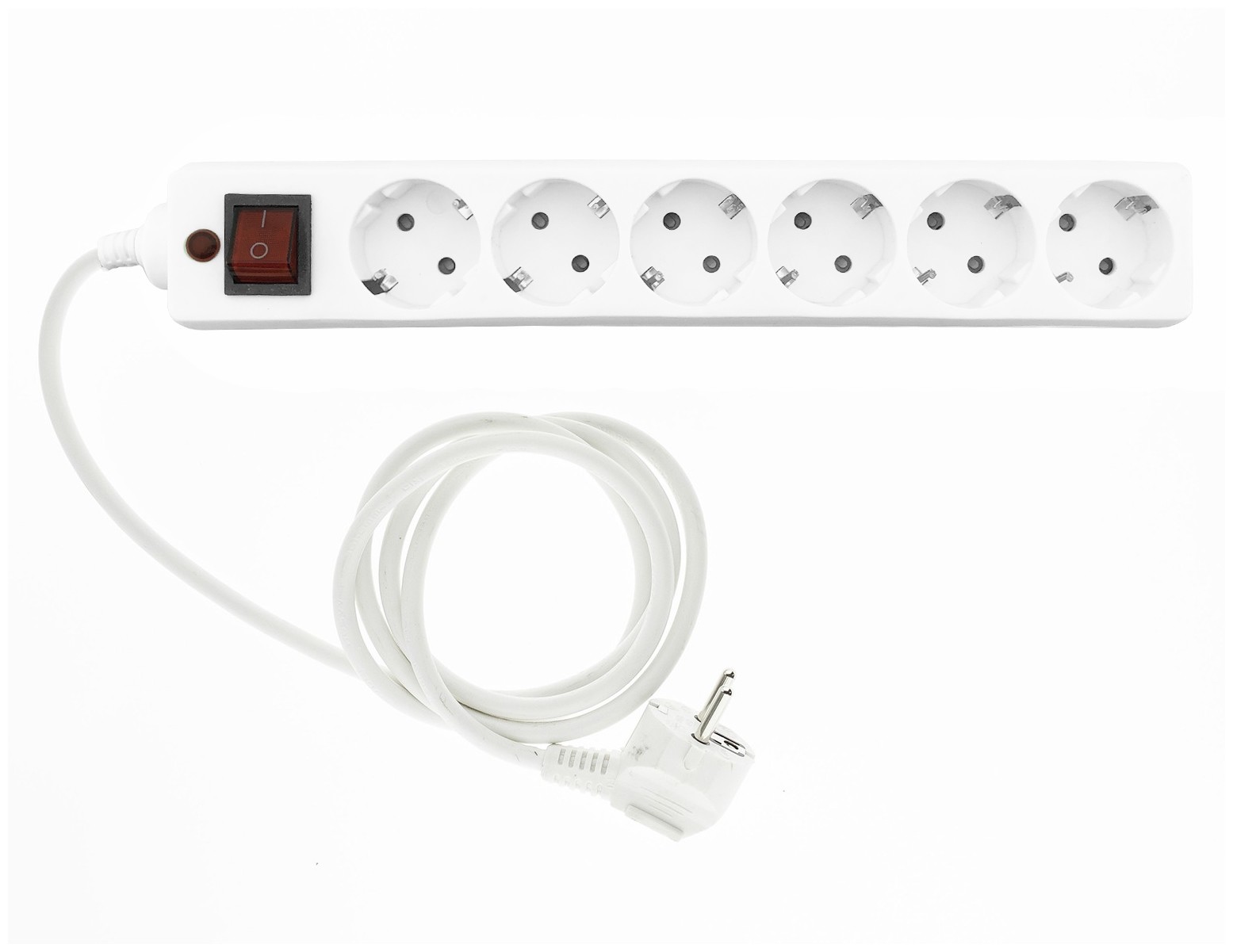 Entac Πολύπριζο Προστασίας 6 Θέσεων Με Διακόπτη 3x1.5mm 1.8m Entac Πολύπριζο Προστασίας 6 Θέσεων Με Διακόπτη 3x1.5mm 1.8m - Image 2