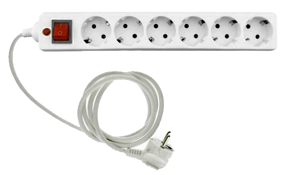 Entac Πολύπριζο Προστασίας 6 Θέσεων Με Διακόπτη 3x1.5mm 1.8m Entac Πολύπριζο Προστασίας 6 Θέσεων Με Διακόπτη 3x1.5mm 1.8m