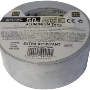 Entac Ταινία Αυτοκόλλητη Αλουμινίου 0.04x50mm 50m