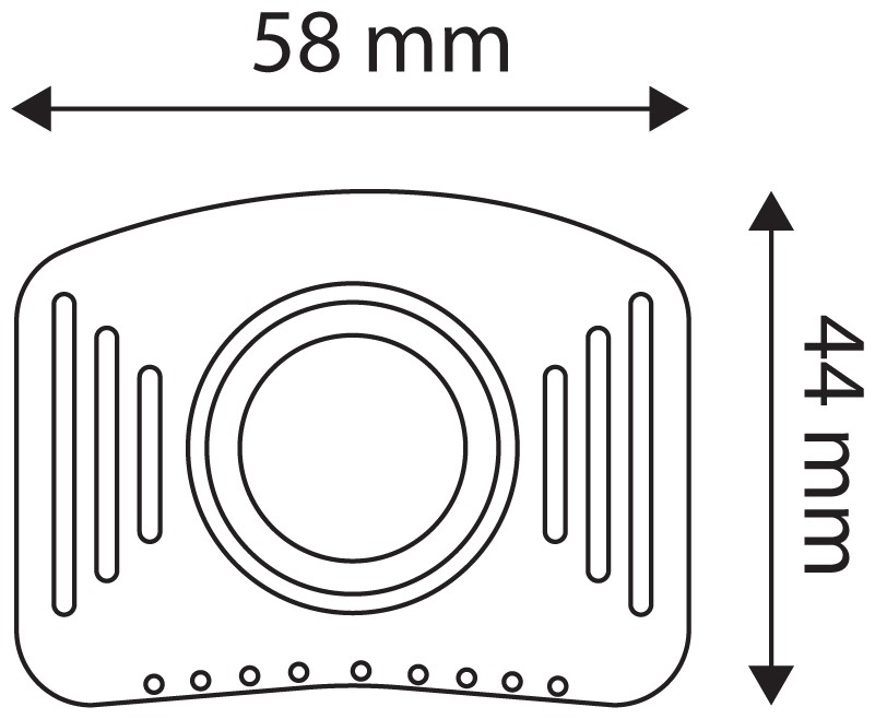 Entac Φακός Κεφαλής Zoom 1W Πλαστικό Entac Φακός Κεφαλής Zoom 1W Πλαστικό - Image 2