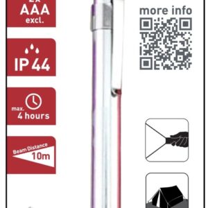 Entac Φακός Στυλός με κλιπ 1W