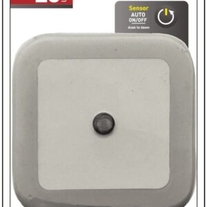 Entac Φωτάκι Νυκτός 0.5W Τετράγωνο Ψυχρό Άσπρο