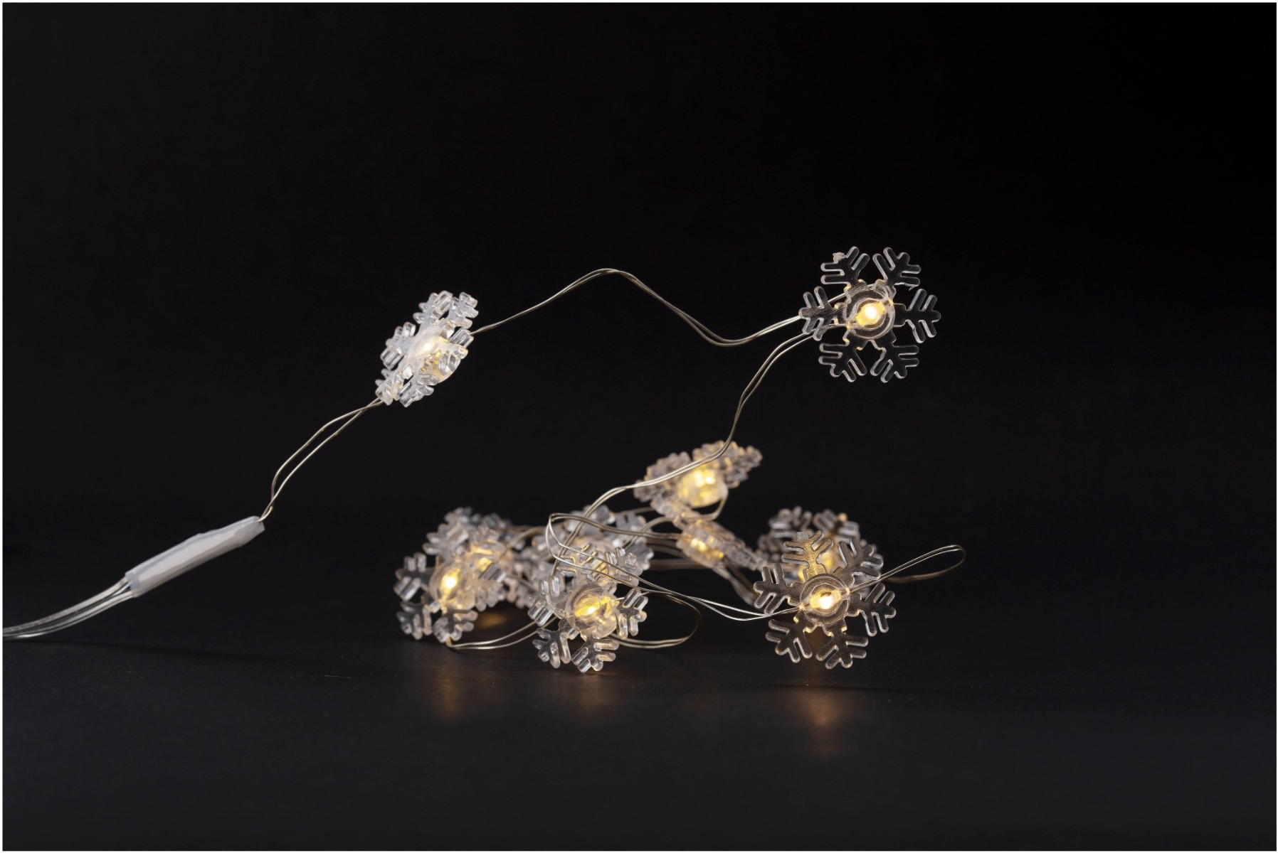 Entac Χριστουγεννιάτικα Εσωτερικά Πλαστικές Νιφάδες 10 LED Θερμό 1μ (2xAA Δεν περιλαμβ.) Entac Χριστουγεννιάτικα Εσωτερικά Πλαστικές Νιφάδες 10 LED Θερμό 1μ (2xAA Δεν περιλαμβ.) - Image 3