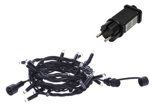 Entac Χριστουγεννιάτικα Λαμπάκια Επέκτεινόμενα IP44 240 LED Πολύχρωμα 24m (Με Τροφοδοτικό) Entac Χριστουγεννιάτικα Λαμπάκια Επέκτεινόμενα IP44 240 LED Πολύχρωμα 24m (Με Τροφοδοτικό) - Image 2