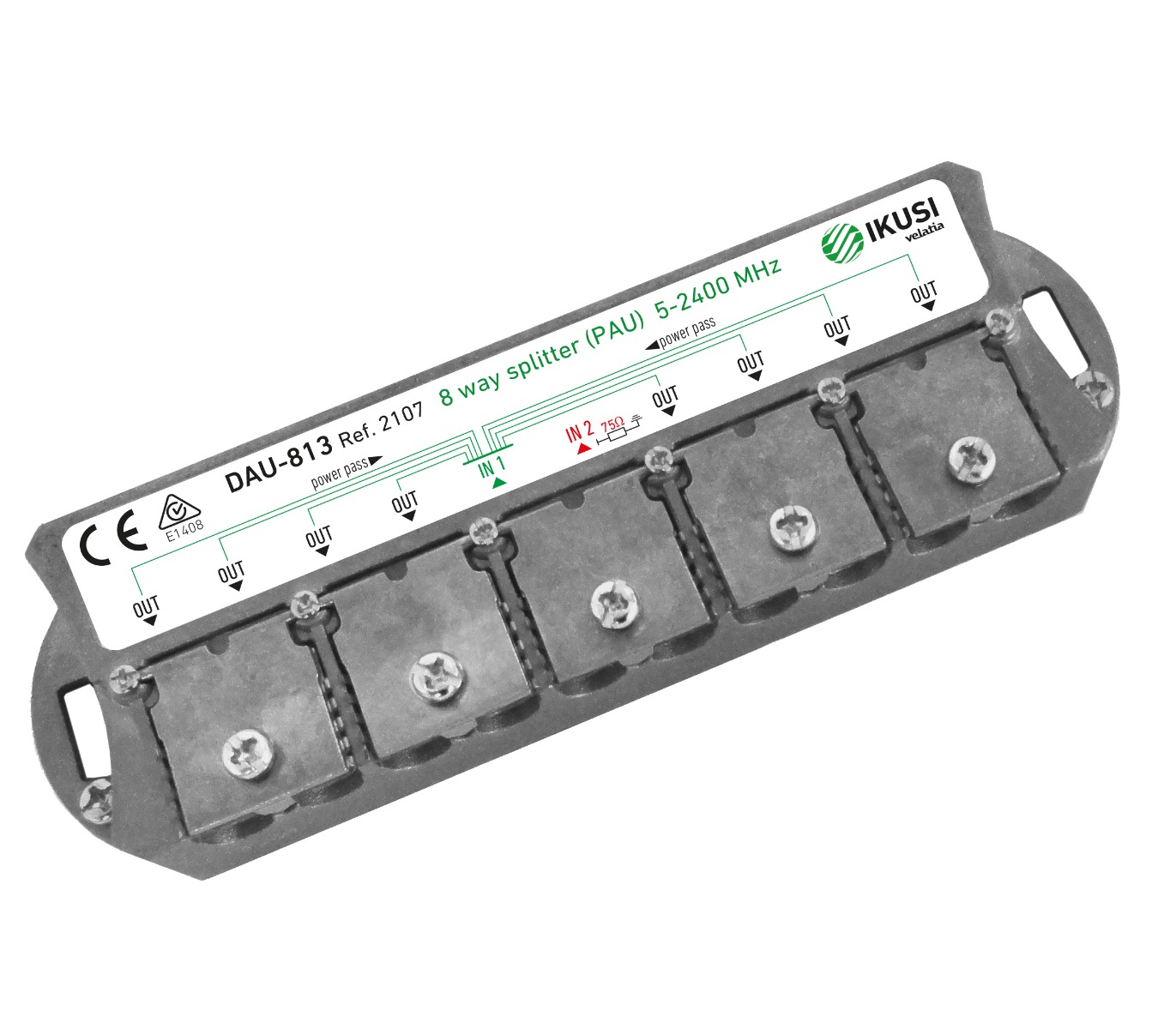 Ikusi Διακλαδωτής DAU-813+PUA 8 Εξόδων Ikusi Διακλαδωτής DAU-813+PUA 8 Εξόδων
