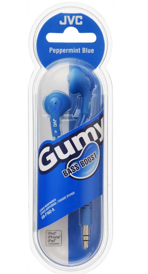 JVC HA-F160-A-E Ακουστικά In ear Μπλε JVC HA-F160-A-E Ακουστικά In ear Μπλε - Image 2