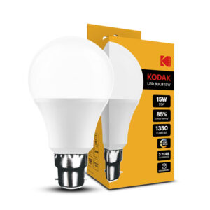 KODAK Max LED B22 Σφαιρική Λάμπα A65 15W 270° 4000K 1350lm