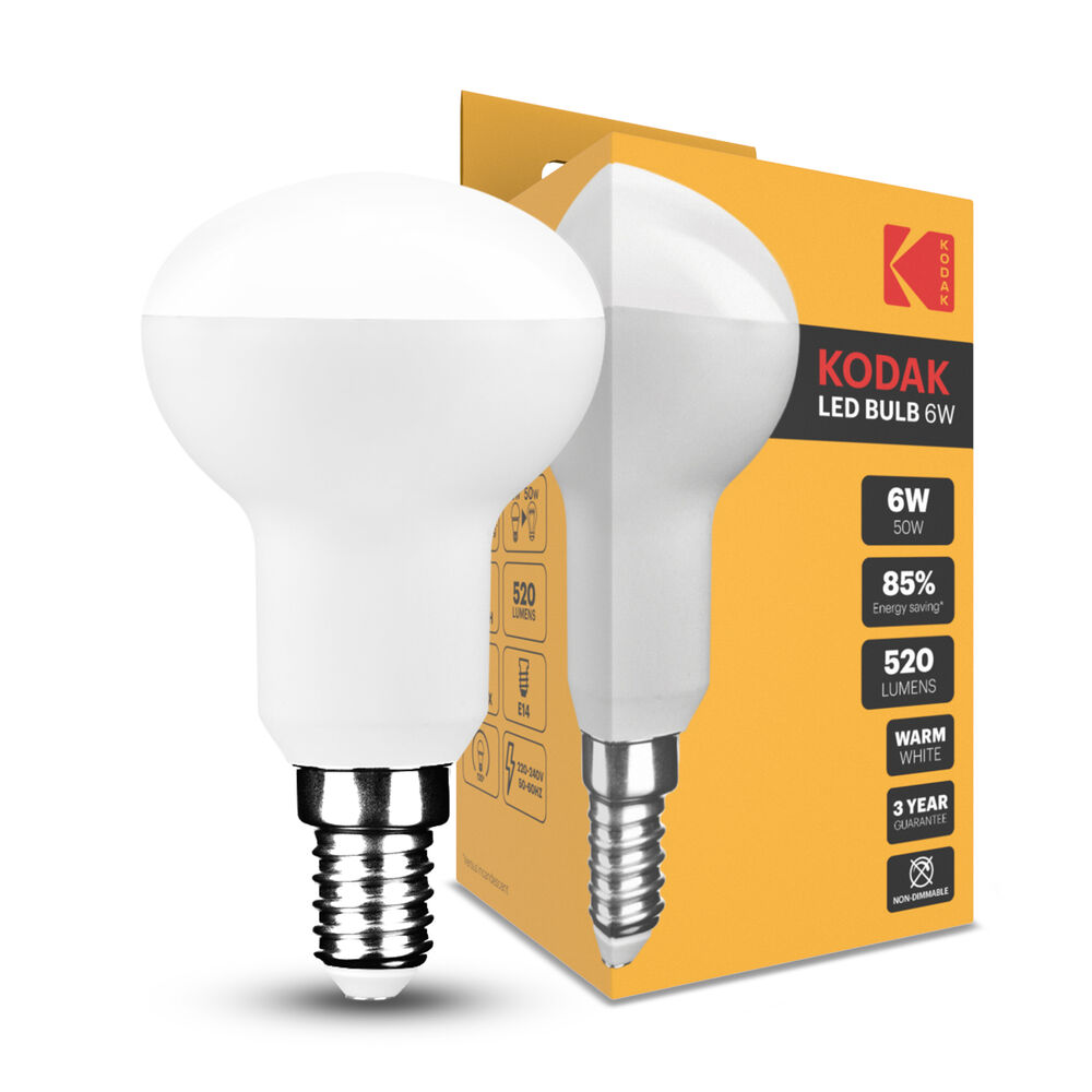 KODAK Max LED Izzo Λάμπα R50 6W E14 120° 2700K (520 lumen) KODAK Max LED Izzo Λάμπα R50 6W E14 120° 2700K (520 lumen)