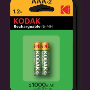 Kodak Επαναφορτιζόμενη ΗR03 AAA 1000mAh (2τμχ)