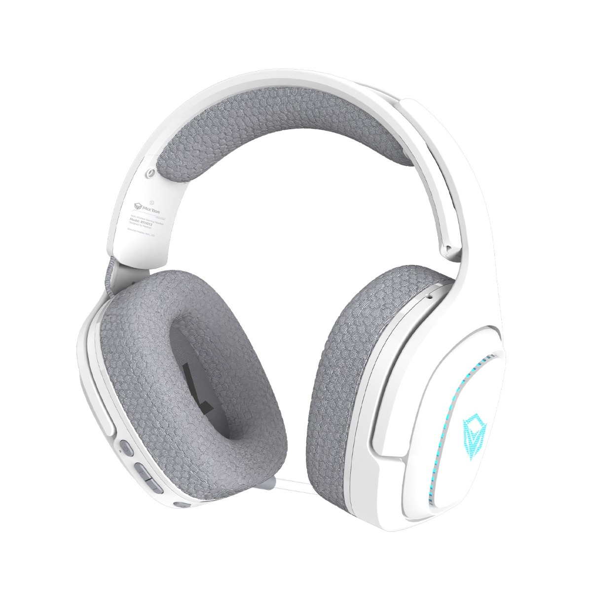 Meetion BTH012 2.4G Bluetooth Gaming Ακουστικά Λευκό Meetion BTH012 2.4G Bluetooth Gaming Ακουστικά Λευκό - Image 2