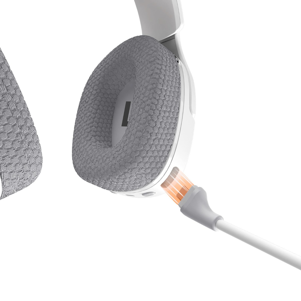 Meetion BTH012 2.4G Bluetooth Gaming Ακουστικά Λευκό Meetion BTH012 2.4G Bluetooth Gaming Ακουστικά Λευκό - Image 6
