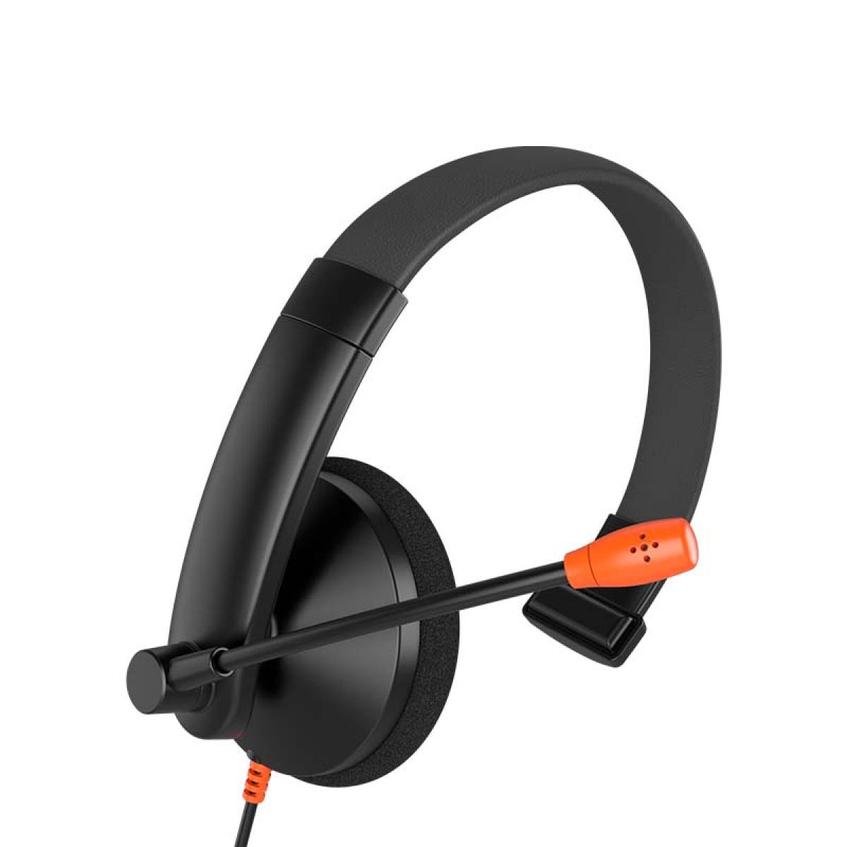 Meetion HP002 Ενσύρματο Ακουστικό Τηλεφωνίας 3.5mm / Μαύρο Meetion HP002 Ενσύρματο Ακουστικό Τηλεφωνίας 3.5mm / Μαύρο - Image 3