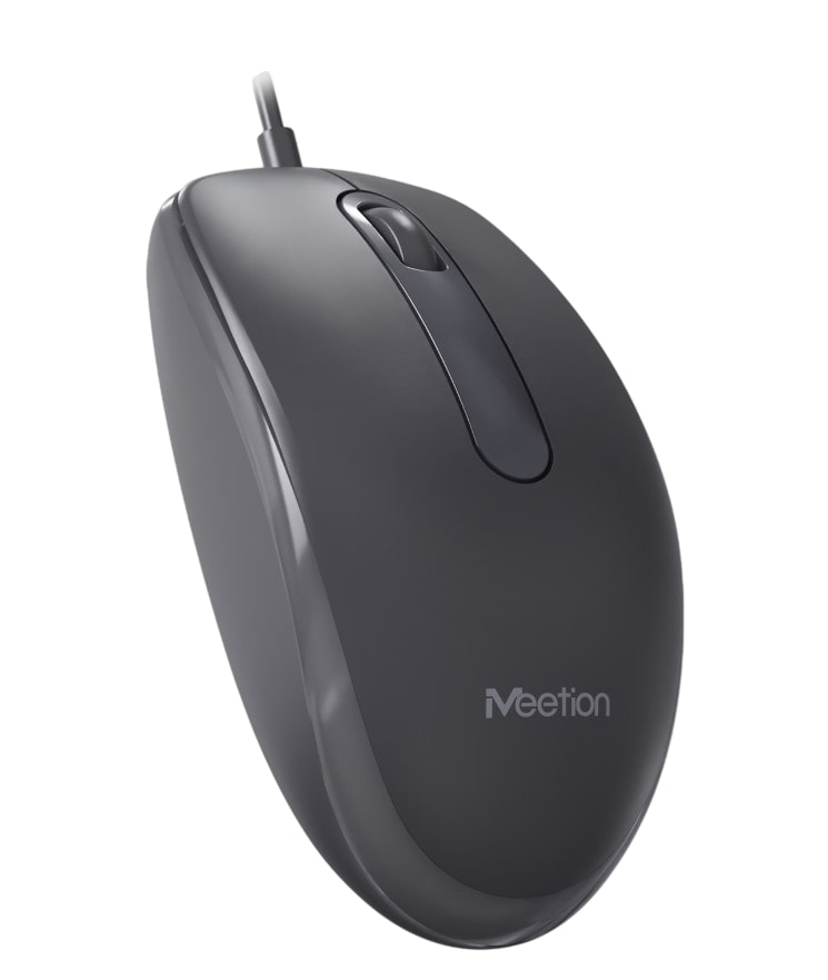 Meetion M100 USB Ενσύρματο Ποντίκι Μαύρο Meetion M100 USB Ενσύρματο Ποντίκι Μαύρο - Image 2