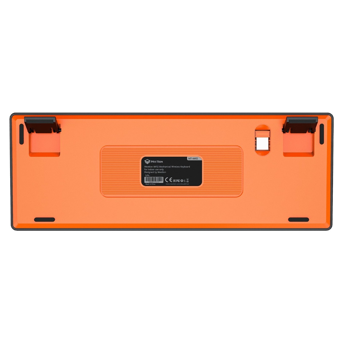 Meetion MK12 Ενσύρματο Bluetooth Gaming Πληκτρολόγιο Μαύρο US Meetion MK12 Ενσύρματο Bluetooth Gaming Πληκτρολόγιο Μαύρο US - Image 7