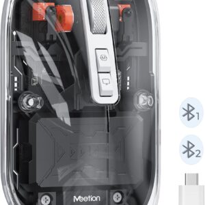 Meetion MT-BTM005 Ασύρματο Ποντίκι Μαύρο