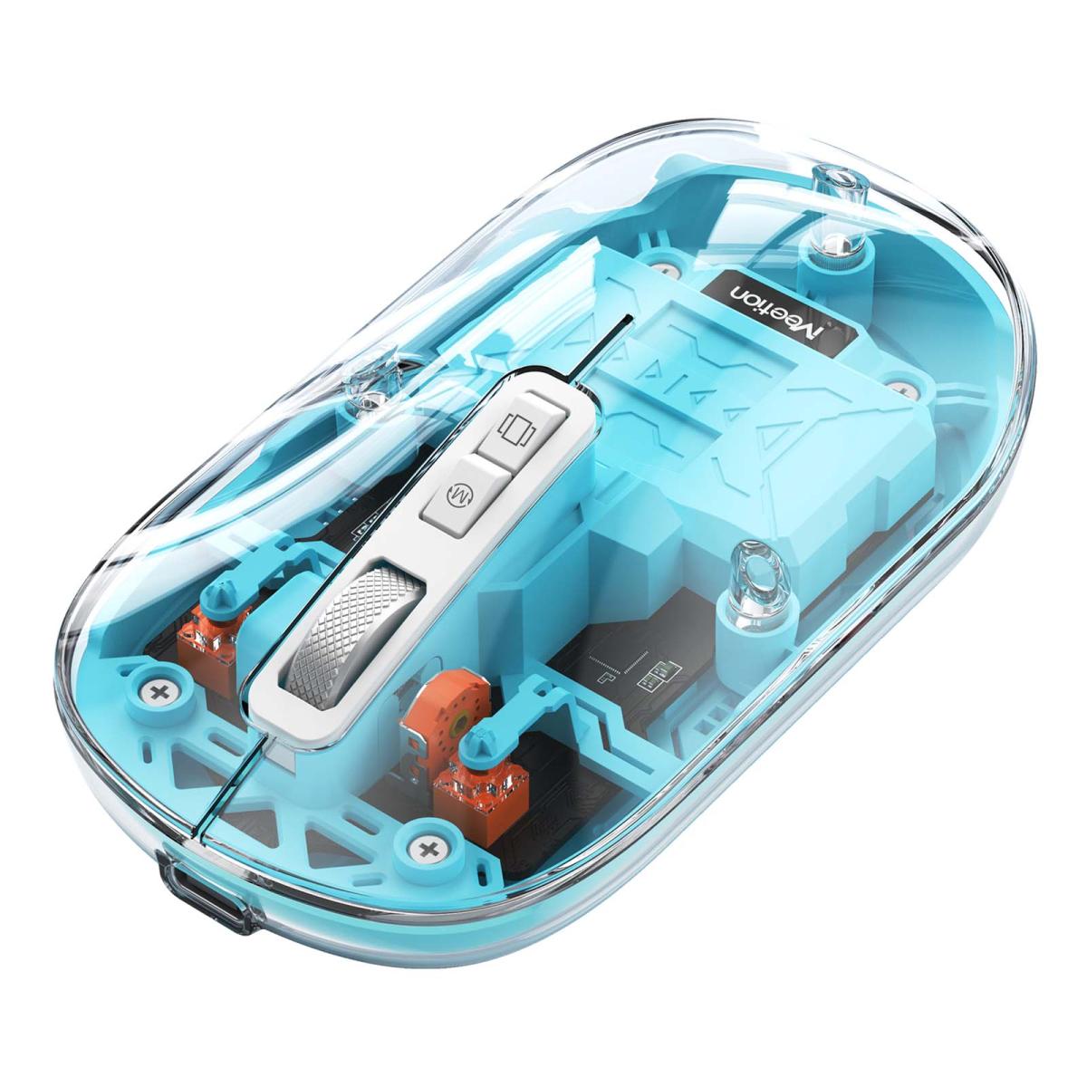 Meetion MT-BTM005 Ασύρματο Ποντίκι Μπλε Meetion MT-BTM005 Ασύρματο Ποντίκι Μπλε - Image 2