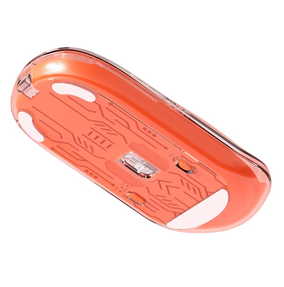 Meetion MT-BTM005 Ασύρματο Ποντίκι Πορτοκαλί Meetion MT-BTM005 Ασύρματο Ποντίκι Πορτοκαλί - Image 6