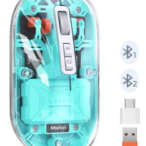 Meetion MT-BTM005 Ασύρματο Ποντίκι Πράσινο