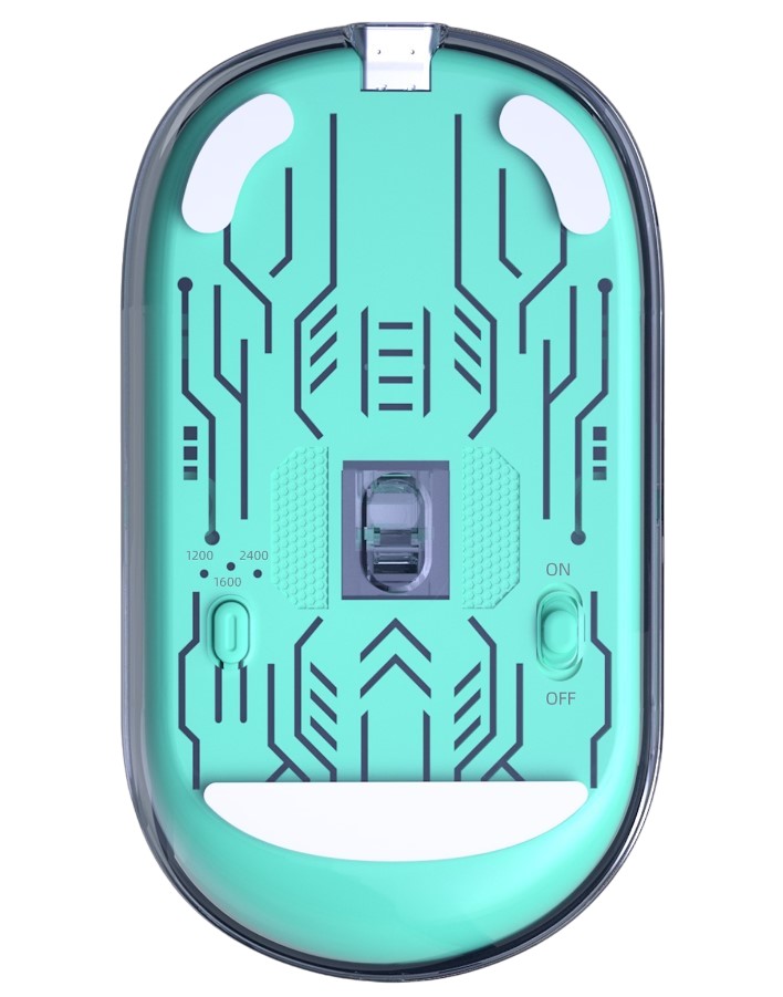 Meetion MT-BTM005 Ασύρματο Ποντίκι Πράσινο Meetion MT-BTM005 Ασύρματο Ποντίκι Πράσινο - Image 7
