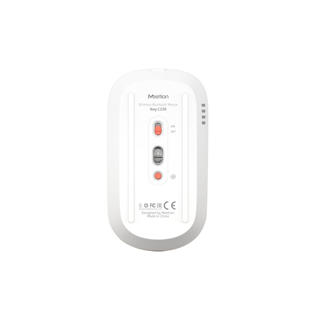 Meetion MT-C230MW Bluetooth Πληκτρολόγιο & Ποντίκι Combo Λευκό US Meetion MT-C230MW Bluetooth Πληκτρολόγιο & Ποντίκι Combo Λευκό US - Image 5