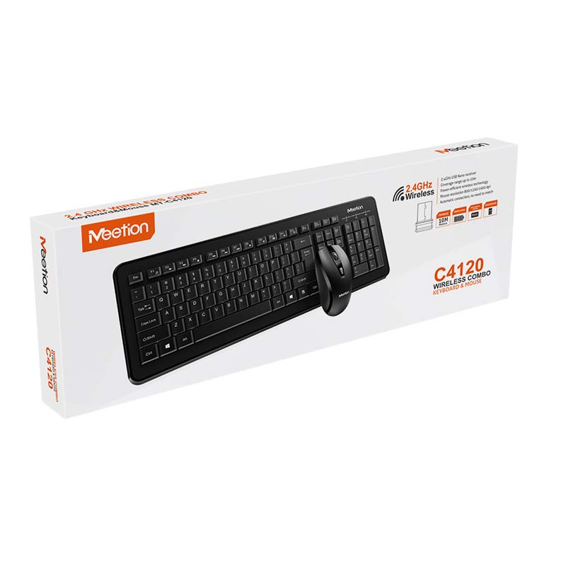 Meetion MT-C4120 Little Ασύρματο Σετ Ελληνικό Πληκτρολόγιο & Ποντίκι 2.4G Meetion MT-C4120 Little Ασύρματο Σετ Ελληνικό Πληκτρολόγιο & Ποντίκι 2.4G - Image 4