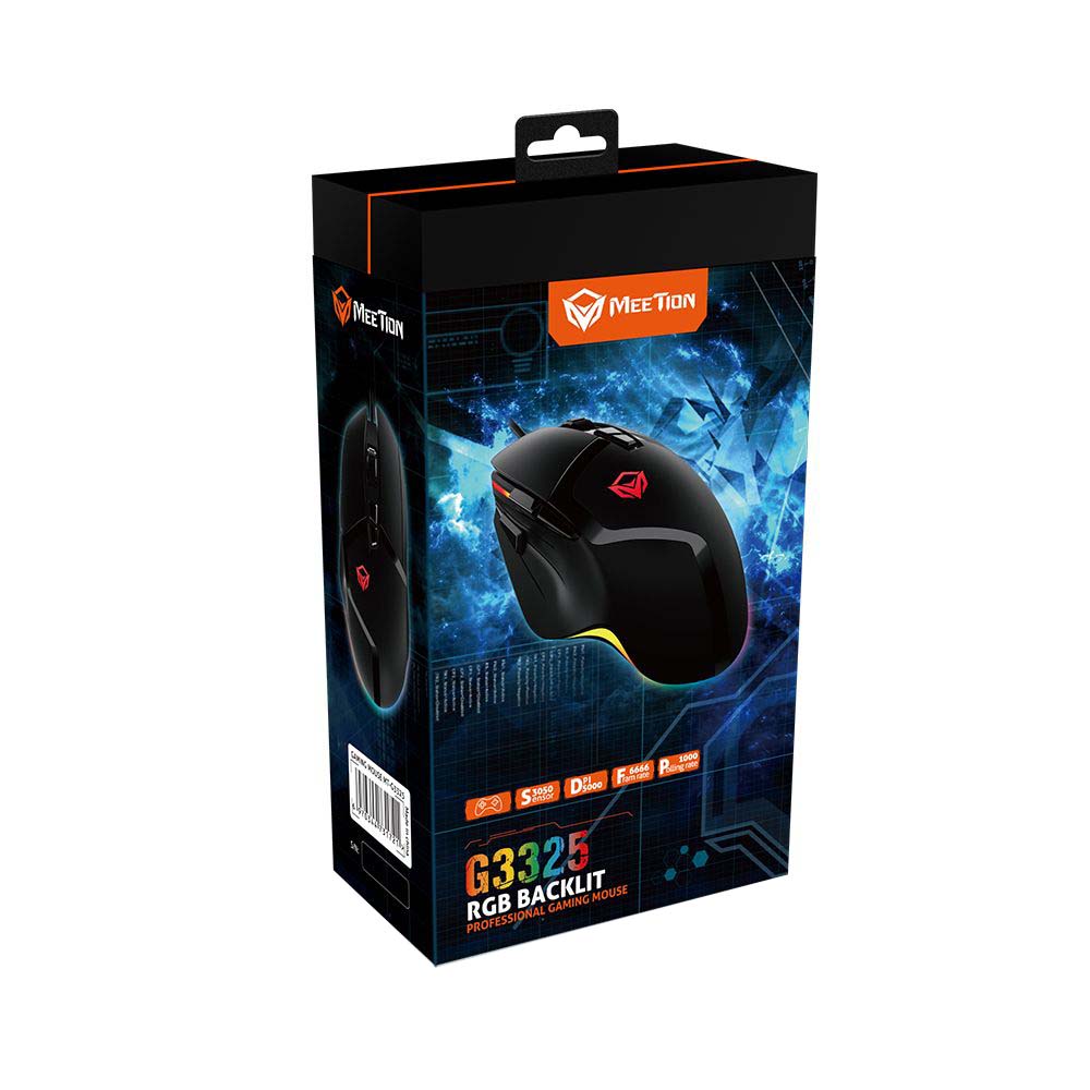 Meetion MT-G3325 Επαγγελματικό Gaming Ποντίκι Meetion MT-G3325 Επαγγελματικό Gaming Ποντίκι - Image 8
